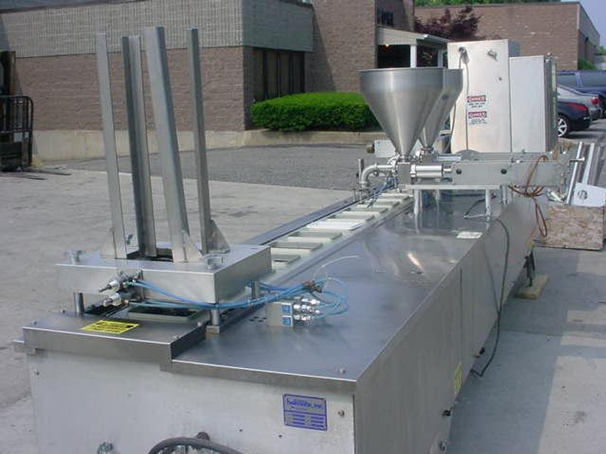 Used Fords Holmatic Pr-2s Cup/Tray Packaging Line