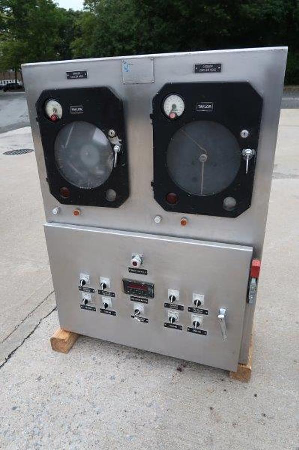 Used Assorted Control Panels for Chester Jensen Cooker-Coolers, (5)