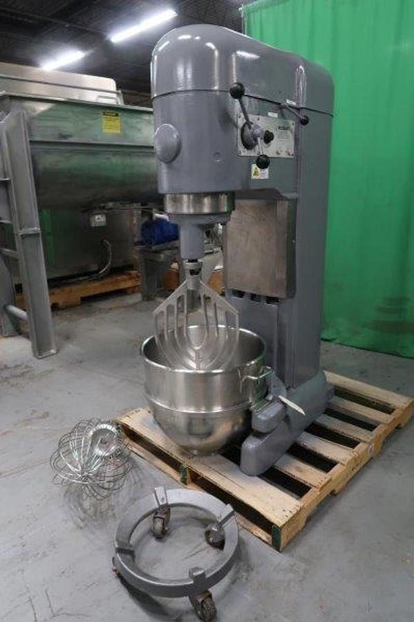Used Hobart M-802 Planetary Bowl Mixer, 80 Quart