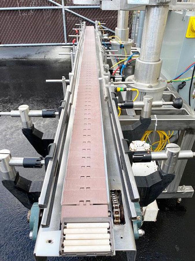 Used Mateer-Burt Neotron Automatic Inline Dual Head Auger Powder Filler