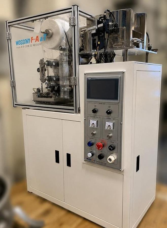 Used WooshinFA Compo 3400 Mini Triangular Tea Bag Packing Machine