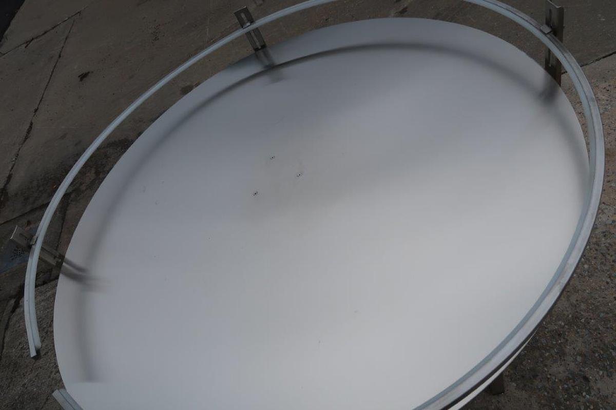 Used 48 In. Furex Stainless Rotary Unscrambling/Accumulating Table, Unused