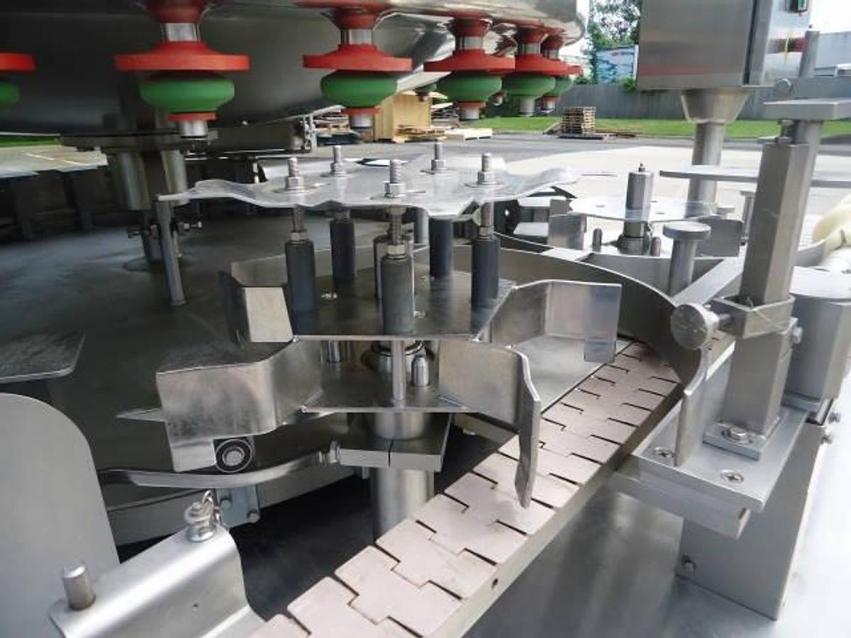 Used Evergreen 30 Valve Rotary Ss Bottle Filler, Unused
