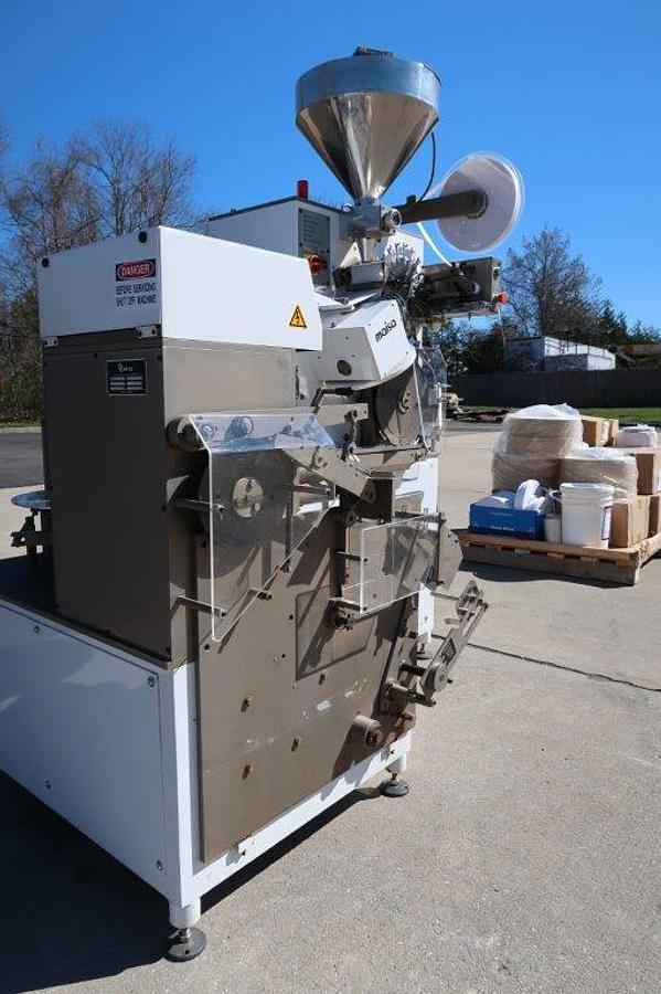 Used Maisa EC12C Tea Bagging Machine, with Envelope Feature, 110 per minute