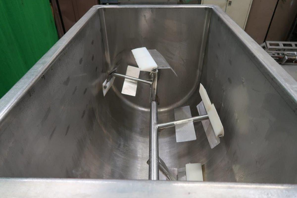 Used 20 Cu. Ft. Will-Flow Stainless Horizontal Paddle Blender with Scrapers, 135 PSI Jacket