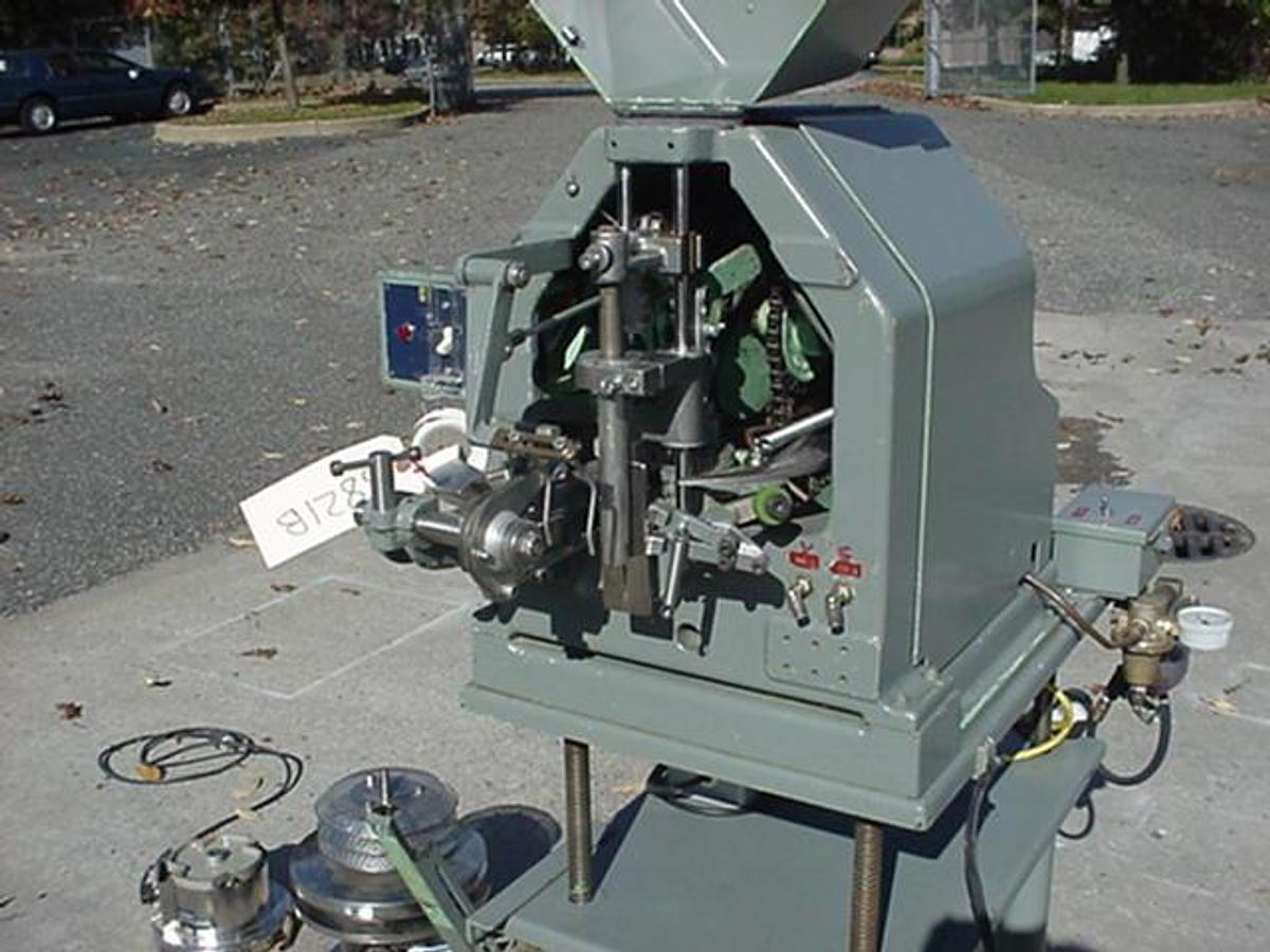 Used Lakso Model 52 Bottle Cottoner, On Casters