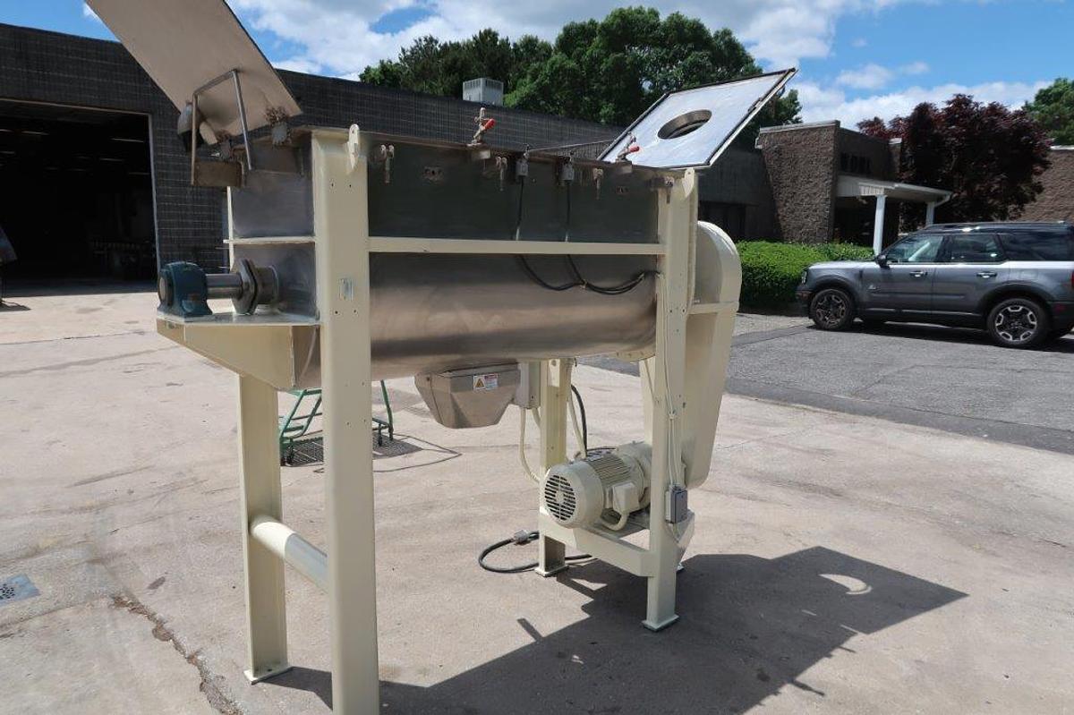 Used 20 Cu. Ft. Lowe Stainless Double Ribbon Blender