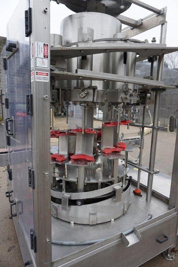 Used PackWest 8 Head Rotary Piston Filler, Large Pistons