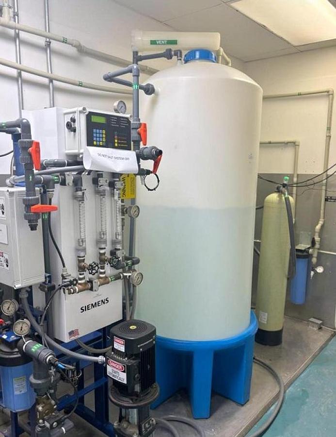 Used Siemens EPV Non-Recirculation Reverse Osmosis/SDI System