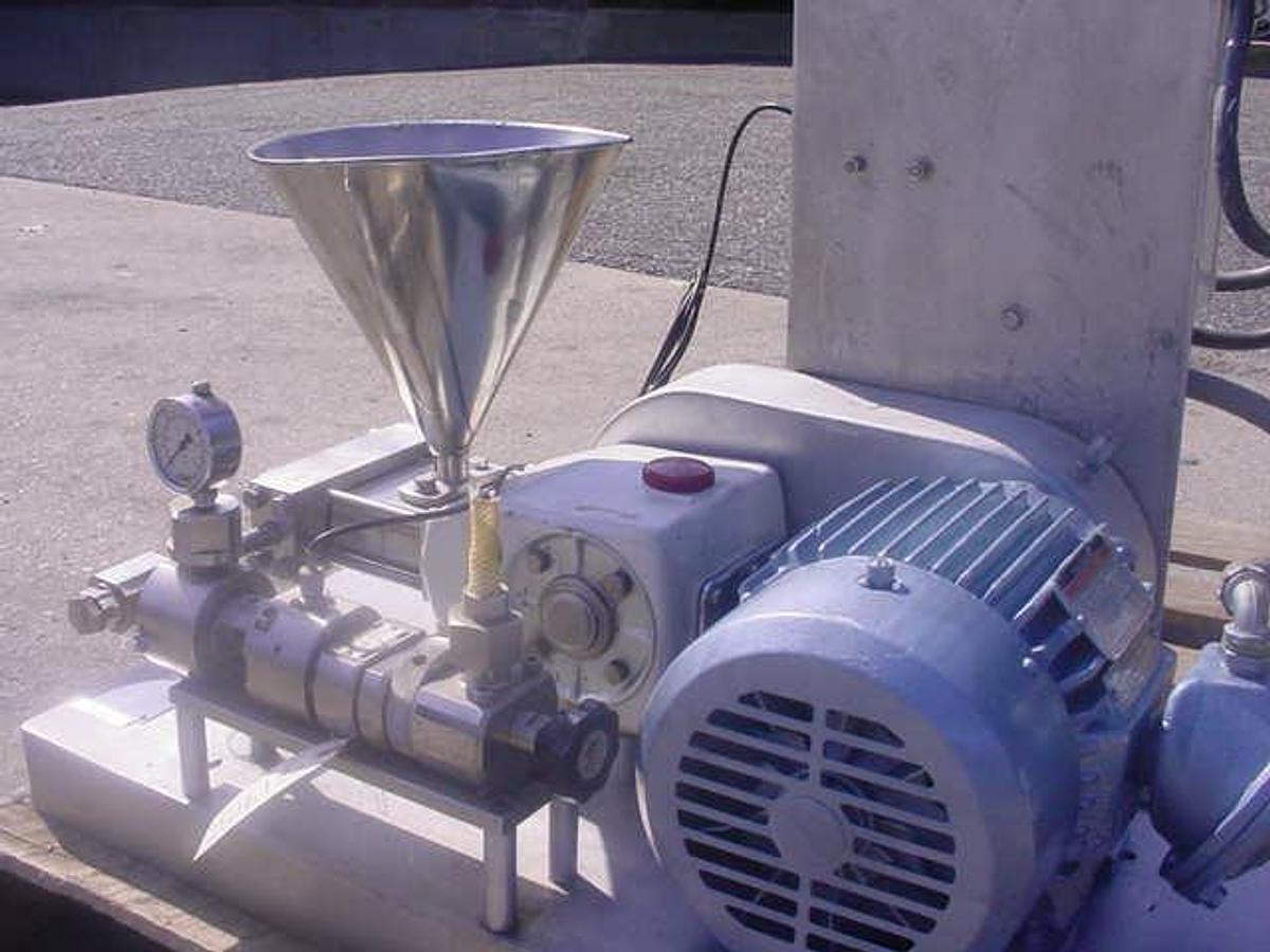 Used Sonic Sonolator Homogenizer, 2 Hp, Xp
