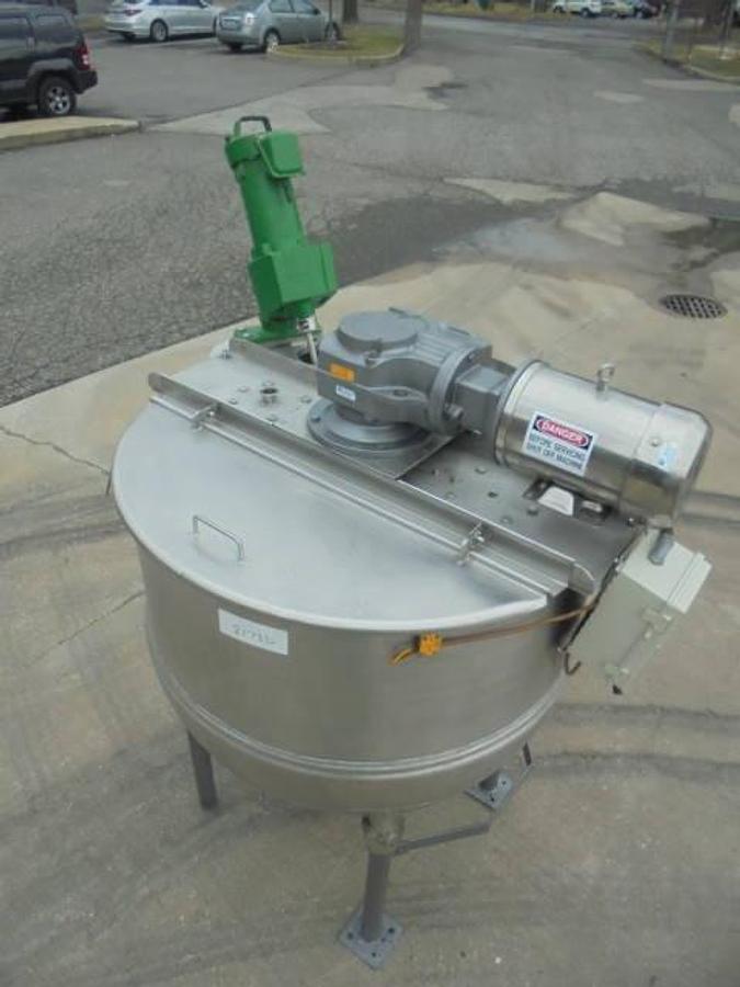Used 150 Gallon 316 Stainless Steel Jacketed Dual Action Kettle