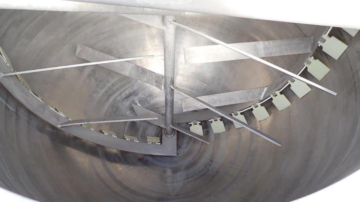 Used 500 Gallon Lee SS Double Motion Kettle, 90 PSI Jacket