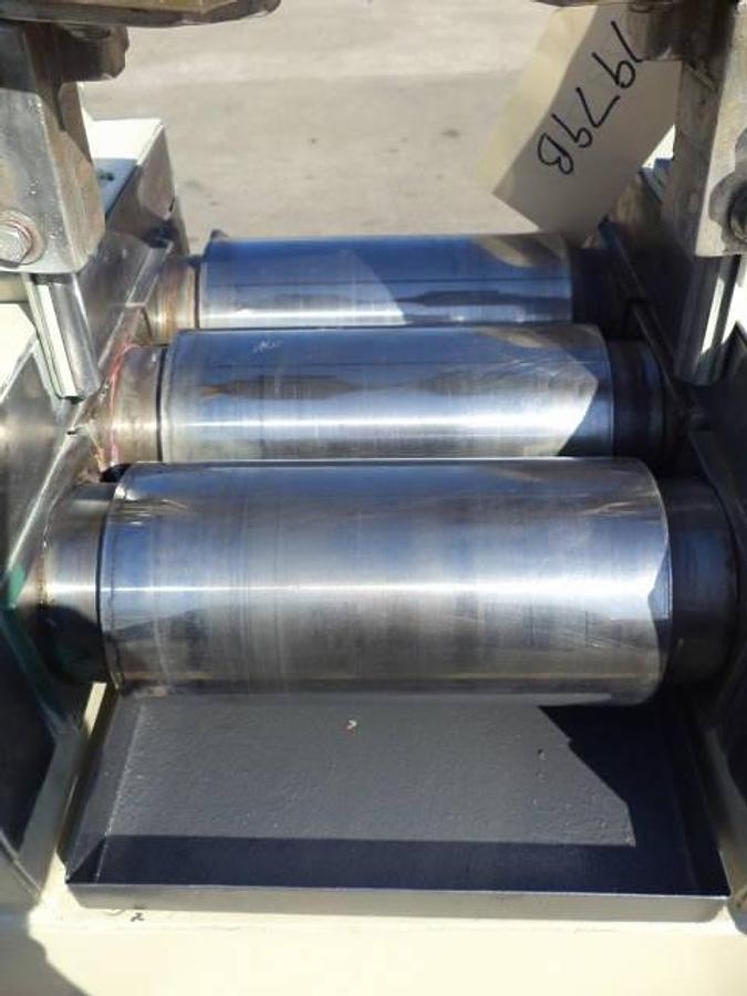 Used Ross 4 in. x 8 in. Lab Three Roll Mill, Explosion Proof