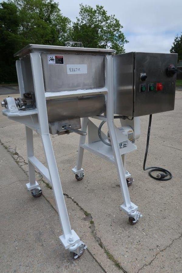 Used Ross 1 Cu. Ft. Stainless Double Ribbon Blender, Portable