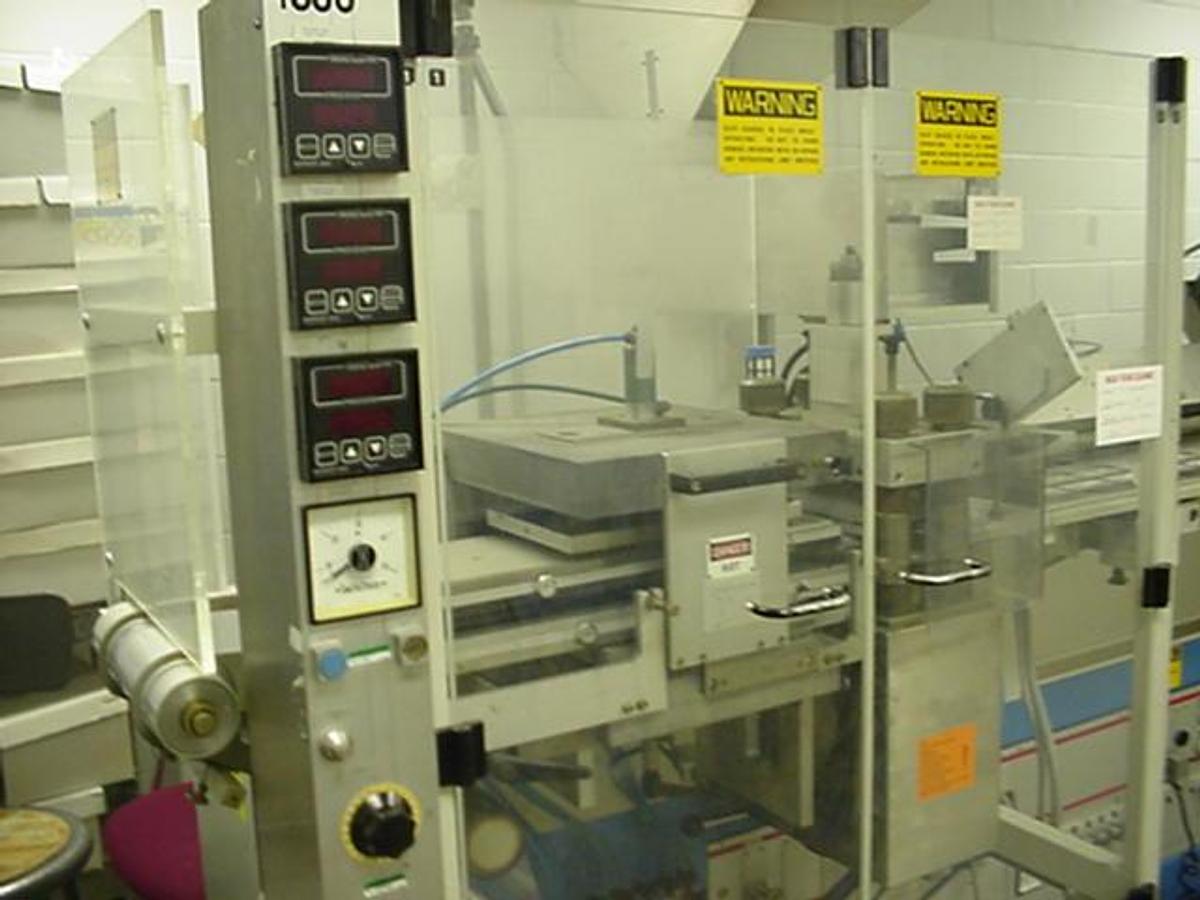 Used Uhlmann Ups-2-Et Blister Packaging Machine, Pharmaceutical