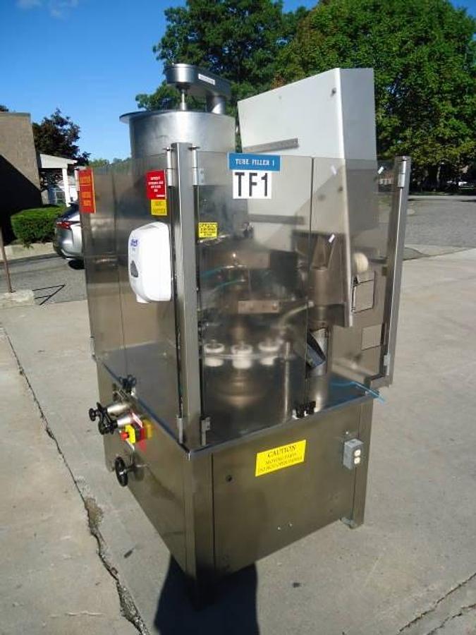 Used Unipac “Silver 80” Mascara & Lip Gloss Filling Machine