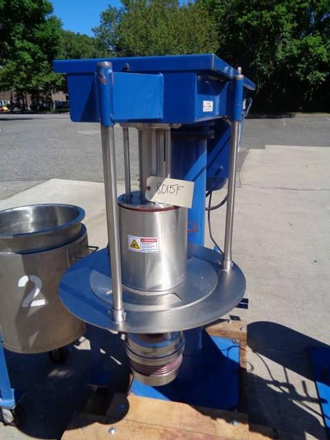 Used Hockmeyer HM-2.5/6-07 Immersion Mill, 10 HP, Explosion Proof
