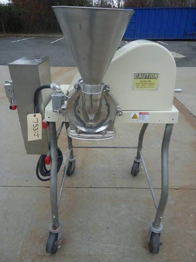 Used Fitzpatrick Jt6  “Homoloid”” Comminuting Mill, 5 Hp