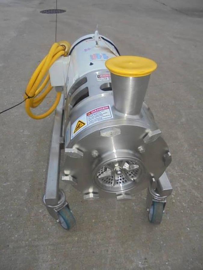 Used Admix DynaShear DS-575 Stainless Steel Inline High Shear Mixer, 15 HP Motor-