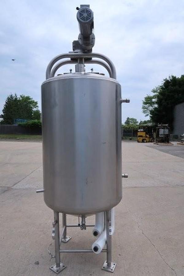 Used Feldmeier 200 Gallon Stainless Steel Jacketed Mix Tank