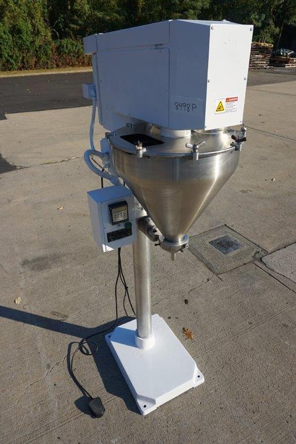 Used All Fill Single Auger Powder Filler, Foot Switch Actuated wl Eagle Signal Control and foot switch actuator