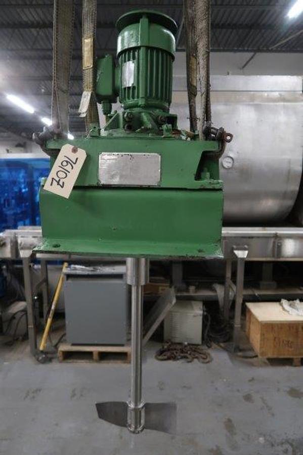 Used Lightnin 1.5 HP Fixed Mount Agitator Drive, 100 RPM