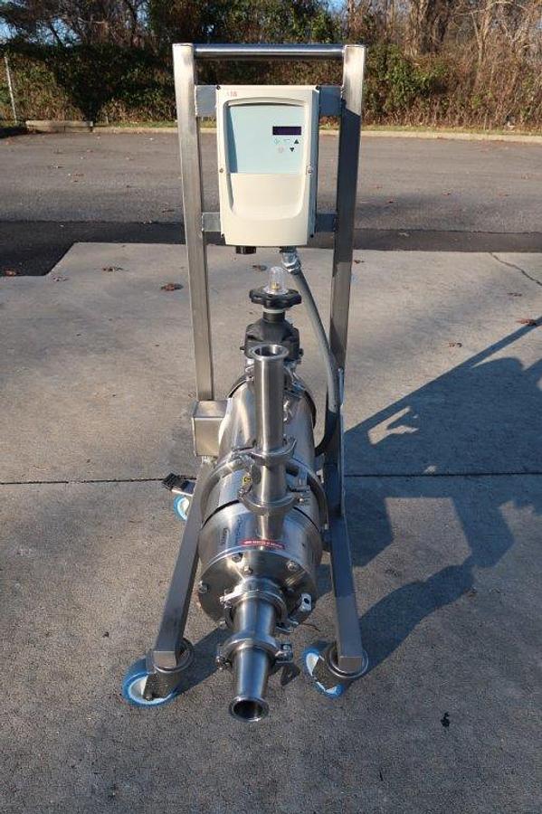 Used Admix DS-425 SS Sanitary Inline High Shear Mixer, 5HP