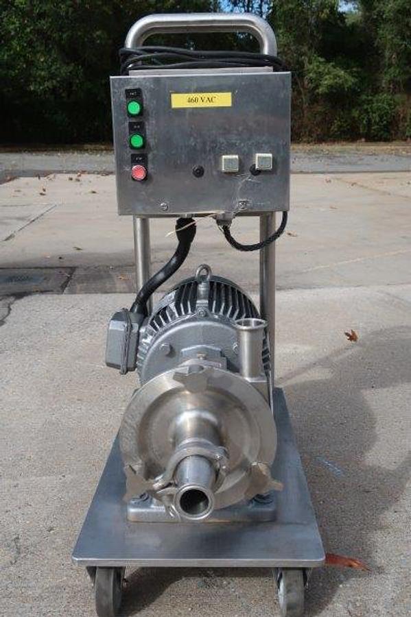 Used Fristam 7.5 HP Stainless Sanitary Centrifugal Pump