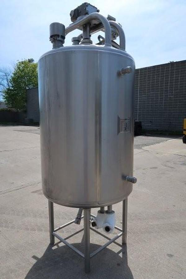 Used 200 Gallon Feldmeier SS Jacketed Mix Tank