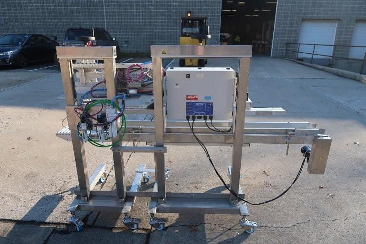 Used Emplex MPS7503S Continuous Band Sealer with vacuum/gas flush system, Portable