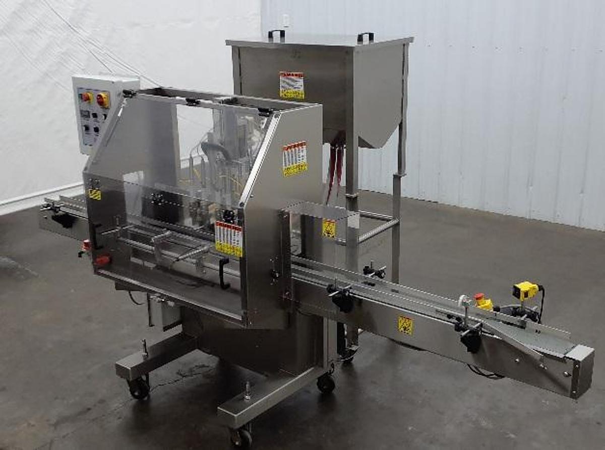 Used Kaps-All Four Piston Automatic Filler, 36 Oz. Pistons