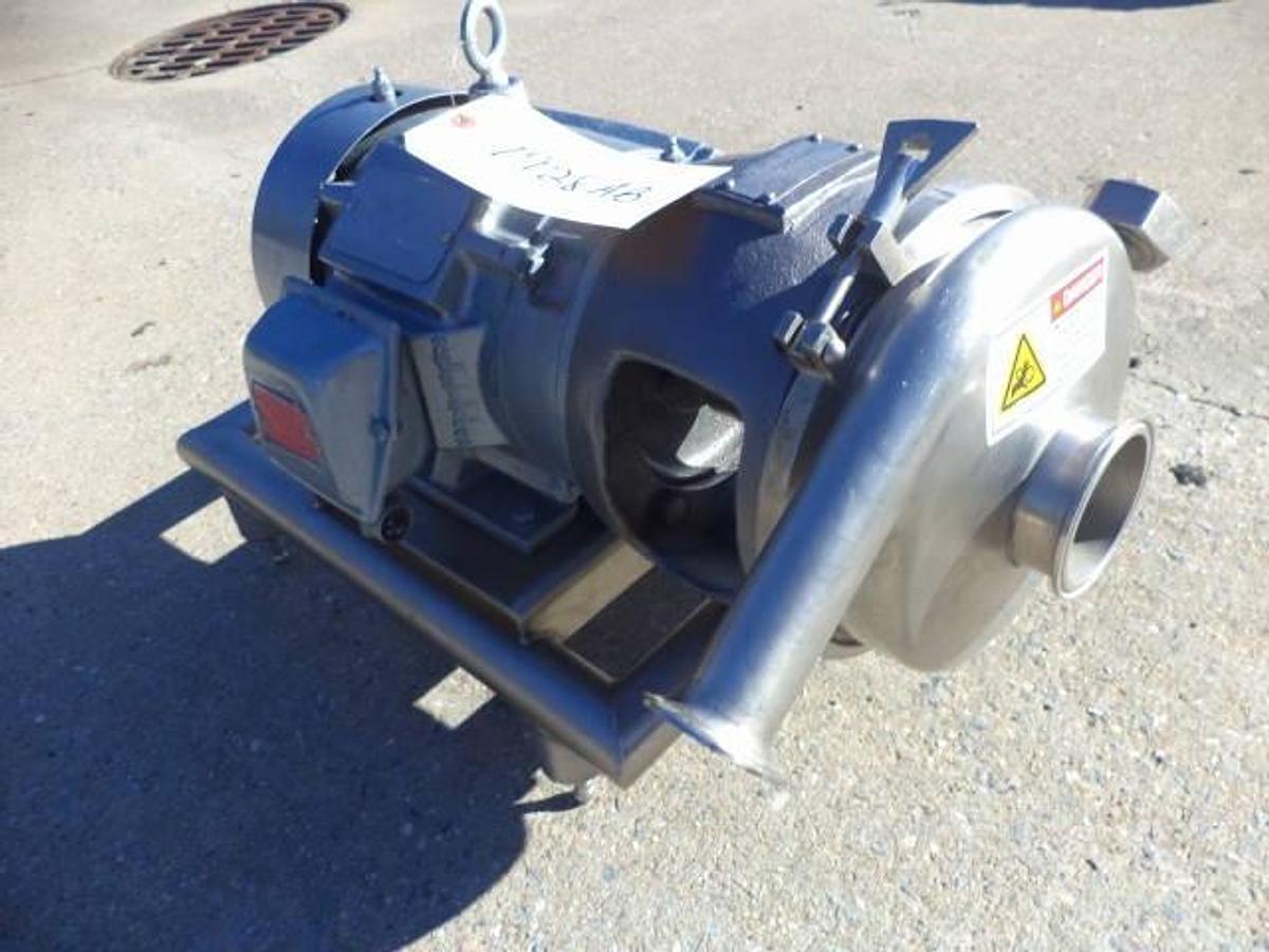 Used Crepaco 3 in. x 2 in. SS Sanitary Centrifugal Pump, 5HP