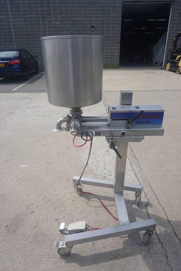Used Unifiller “Compack” Single Head Piston Depositor, Air Operated