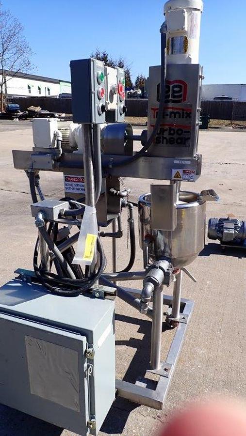 Used 10 Quart Lee Tri-Mix Turbo Shear Triple Motion Kettle