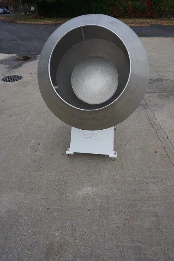 Used 42 In. Diameter Stainless Coating Pan, Explosion Proof