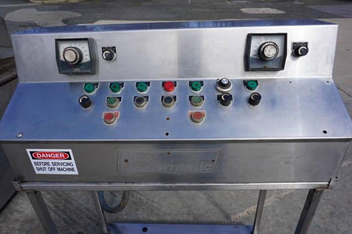 Used Pitco 600 Continuous Gas Fired Fryer With Hold Down Belt