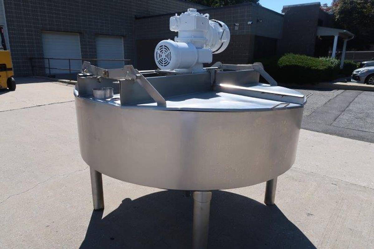Used Chester Jensen 200 Gallon SS Cooker/Cooler
