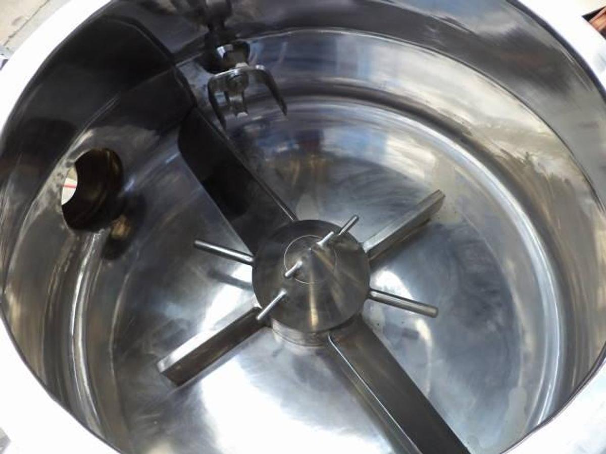 Used 150 Liter Sams Techno Mech Stainless Sanitary High Speed Pharmaceutical Mixer/Granulator