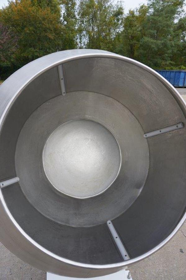 Used 42 In. Diameter Stainless Coating Pan, Explosion Proof