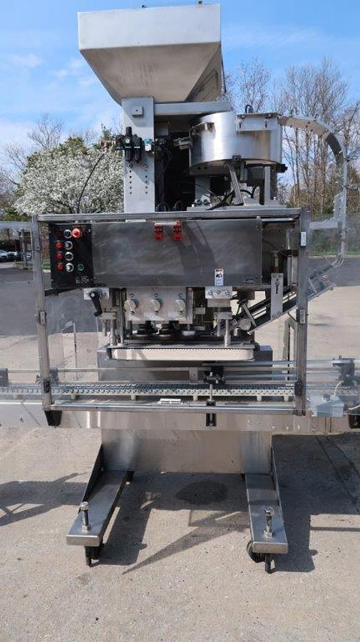 Used SureKap SK-6000-18 Six Spindle Capper, Portable