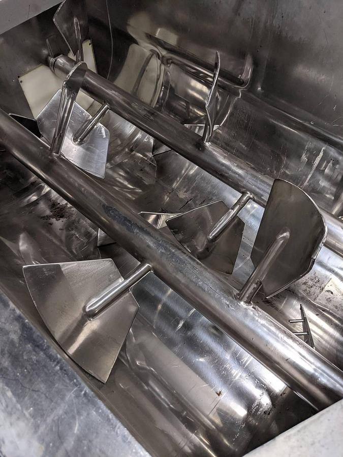 Used Risco RS2200 Horizontal Paddle Blender, 30HP Motor