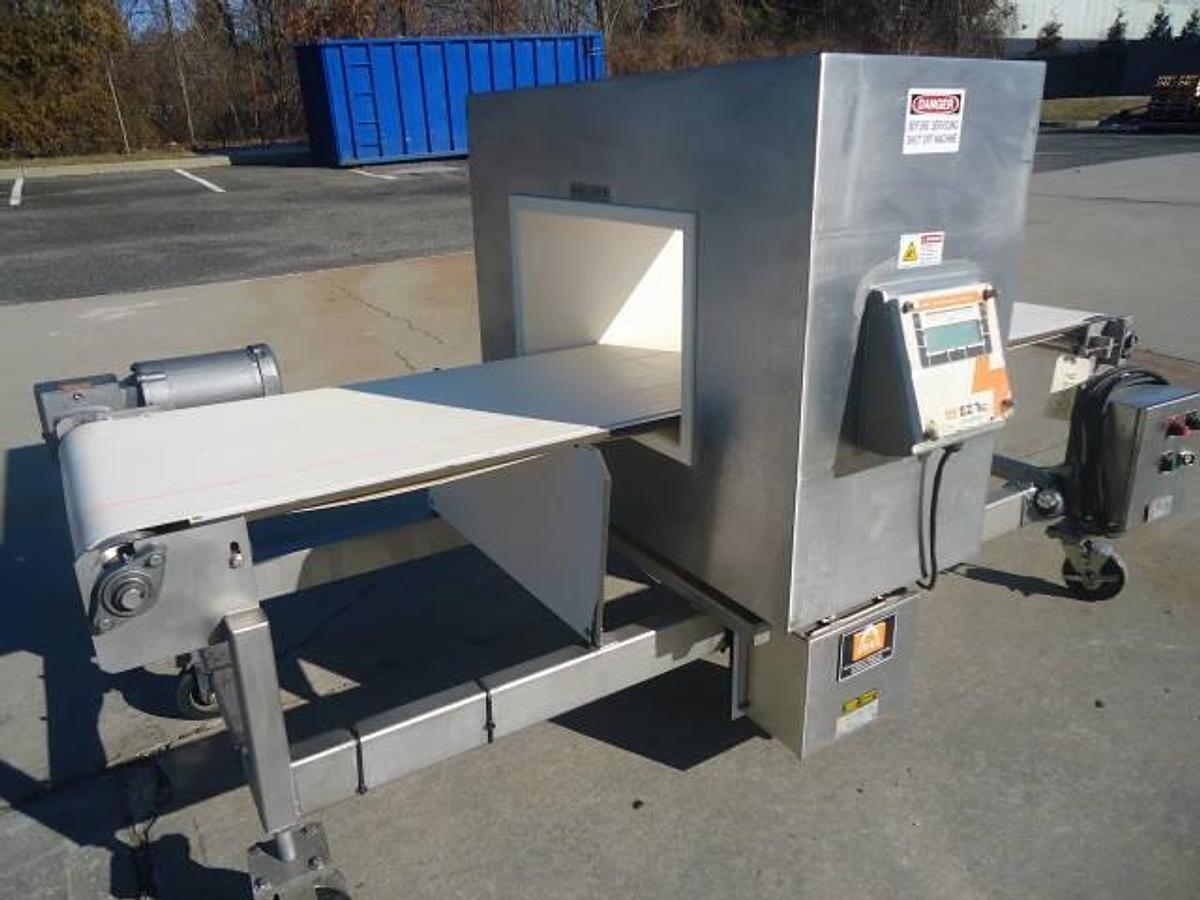 Used Eriez “Ez-Tec”” 24 In. Wide X 15 In. High Metal Detector, Stainless Steel