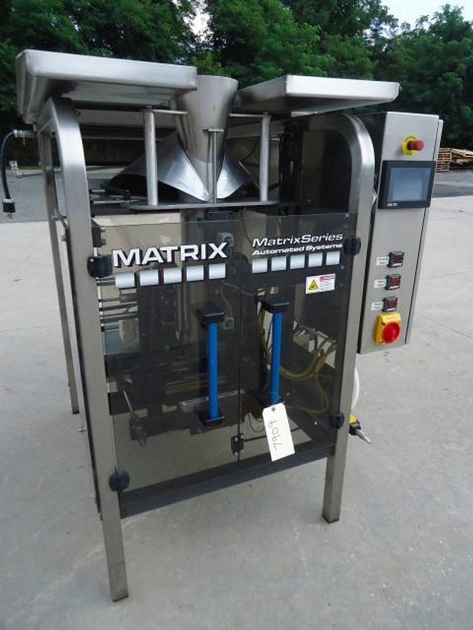 Used Matrix 916 Vertical Form/Fill/Seal Machine With Auger Filling Head