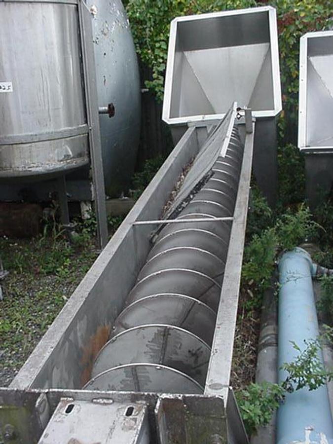 Used 16″ Dia. X 12′ Auger/Screw Loader, Ss