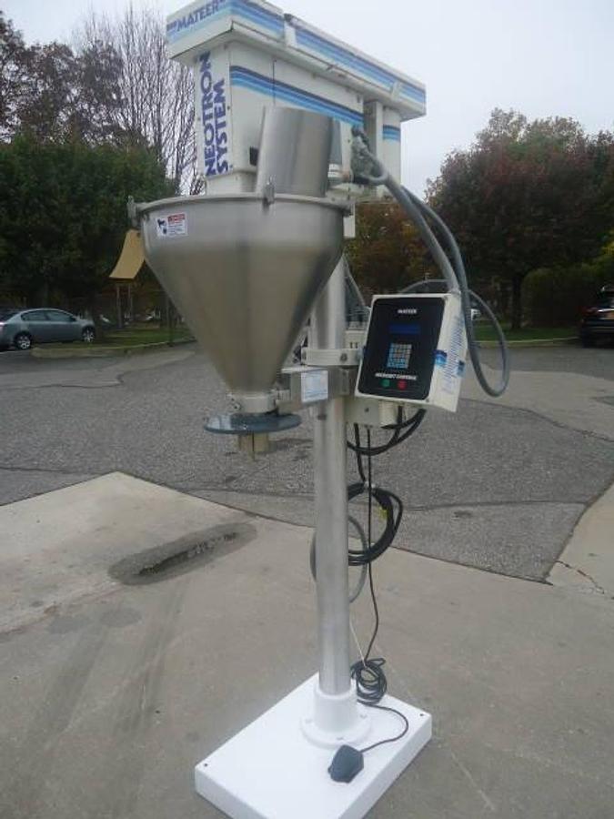 Used Mateer Burt 1900 Single Auger Pedestal Filler