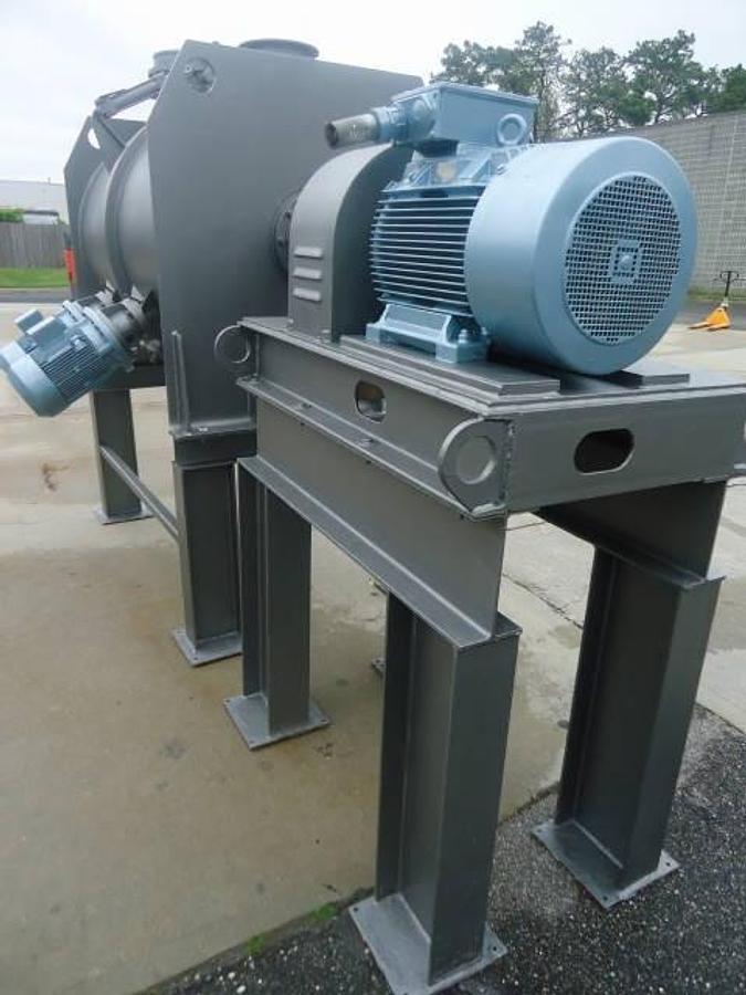 Used Lodige/Littleford Fkm-1600d Stainless Steel Plow Mixer With Choppers