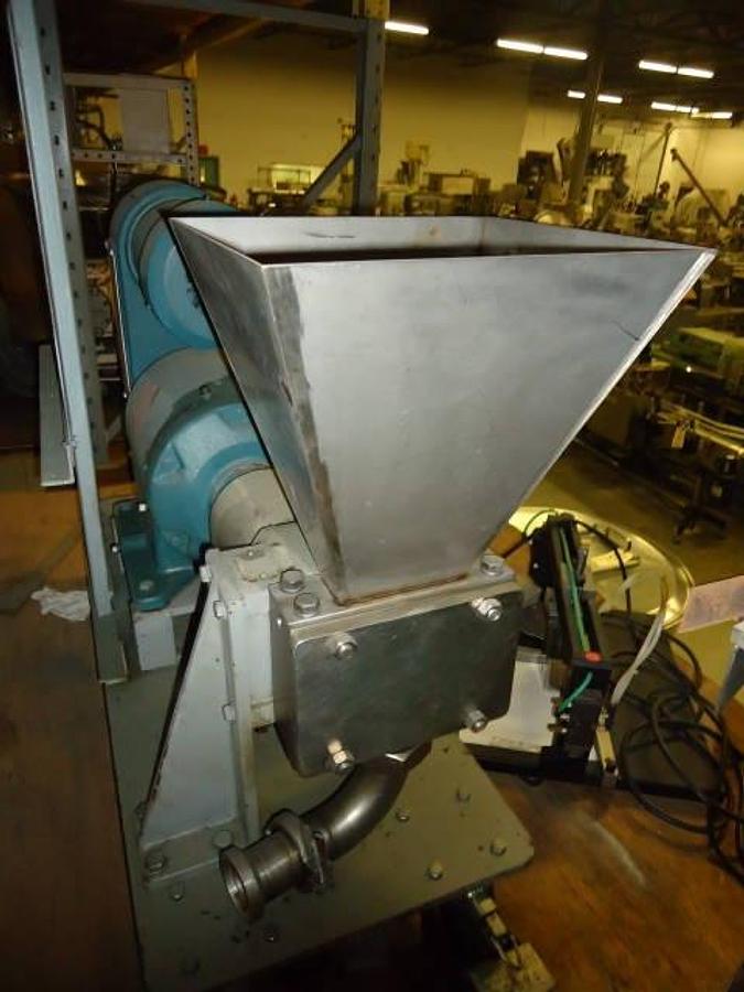 Used Crepaco R3ri Positive Displacement Feeder Pump, Rectangular Inlet