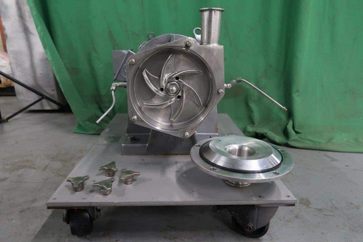 Used Fristam 3 x 2 SS Sanitary Centrifugal Pump, 15HP