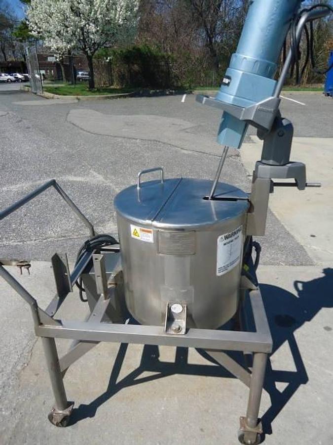 Used 20 Gallon Sfi Self-Contained Electric Jacketed Tank With Lightnin Agitator