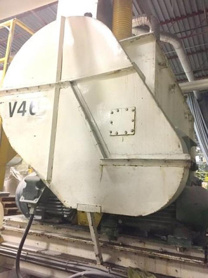 Used 200 Cu. Ft. Patterson Stainless Double Ribbon blender